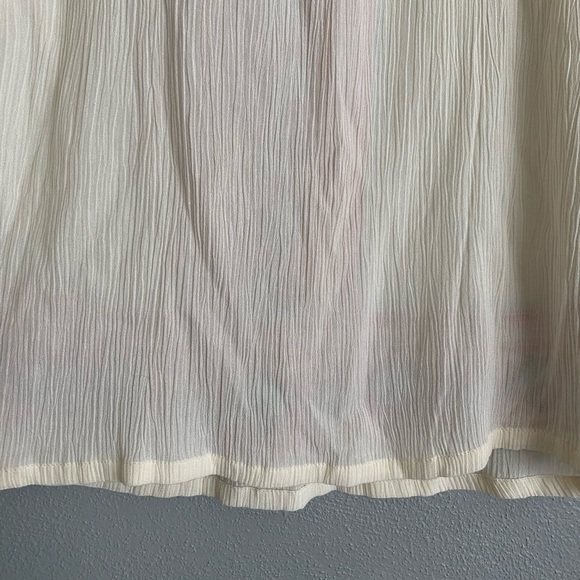 Anthropologie Skies are Blue Top Size Small Multicolor Aztec Boho Gauze - Picture 8 of 10